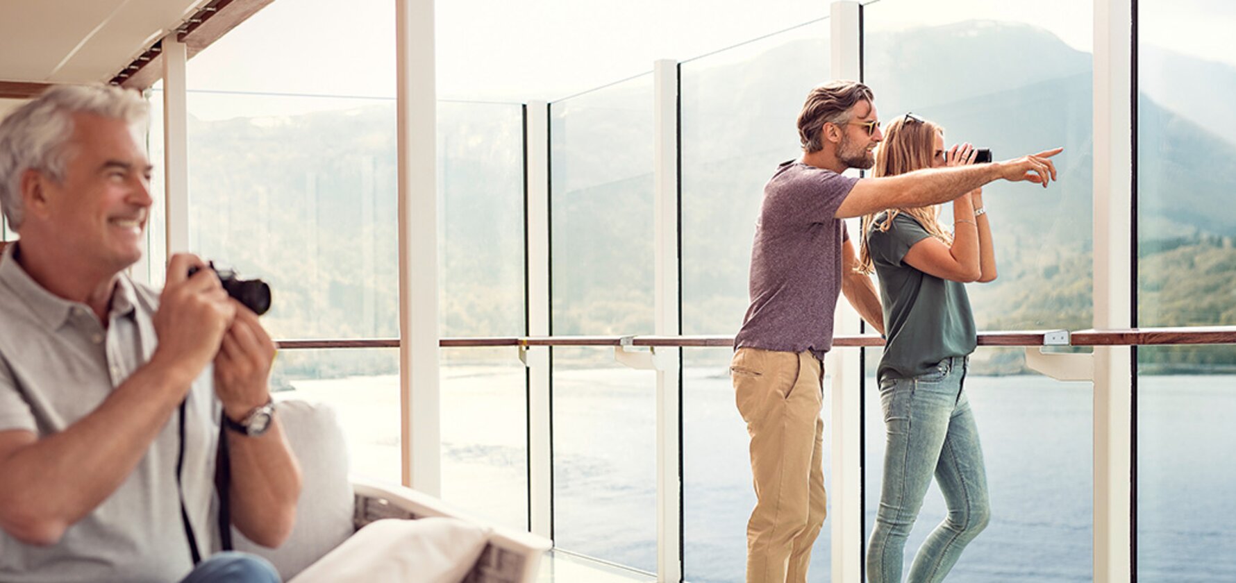 HANSEATIC Flotte Gläserne Balkone